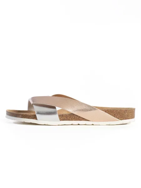 Bayton Saboți MILDURA / argintiu auriu