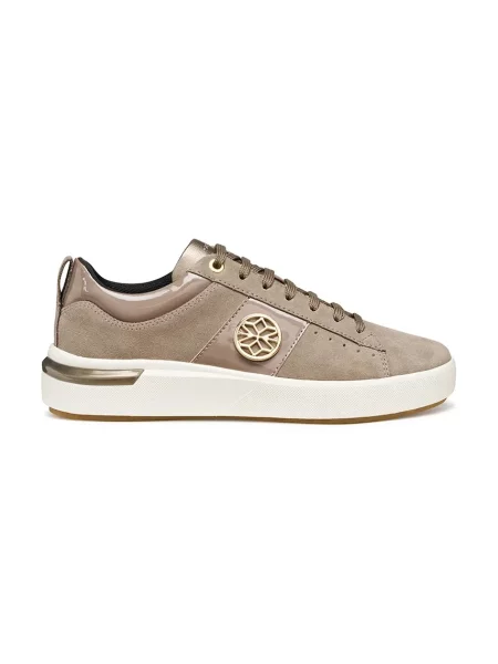 Geox sneakersy D DALYLA beżowy białe