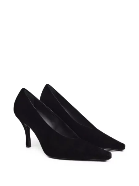 Pantofi cu toc Loulou De Saison de catifea negru