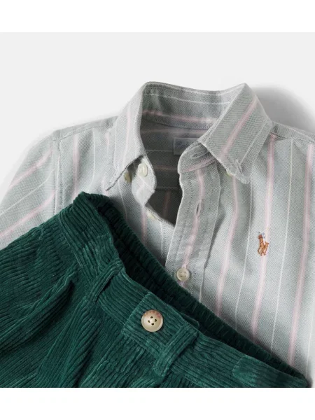 Gyerek ing Polo Ralph Lauren zöld