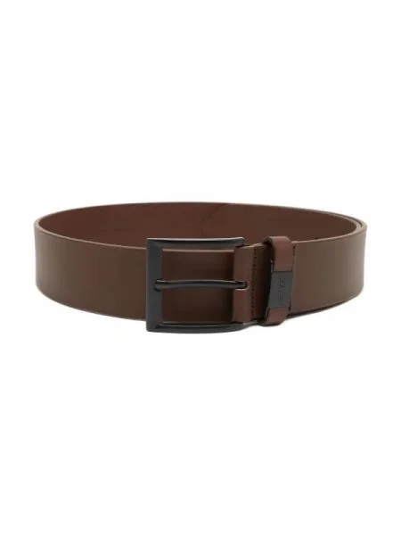 BOSS BLACK De piele curea Connio negru