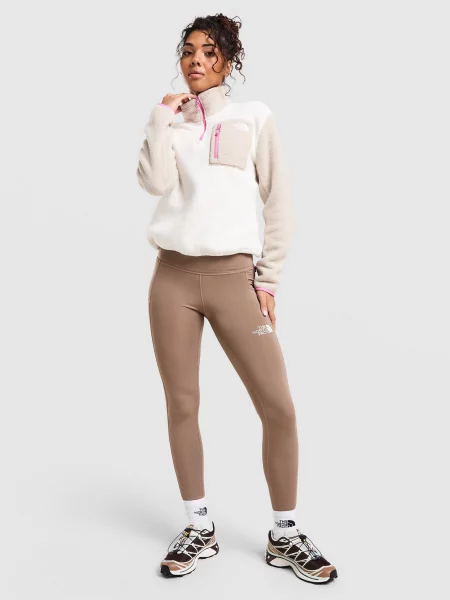 The North Face Polar W Yumiori ¼ Zip beżowa