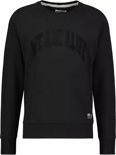 Alife and Kickin Mikina LevinAK' černá