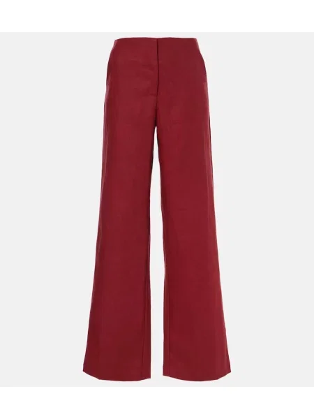 Pantaloni Faithfull de in roșu