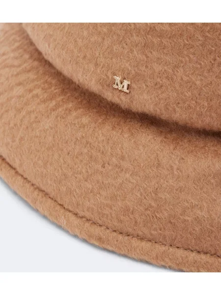Reversibil geantă Max Mara de mătase maro