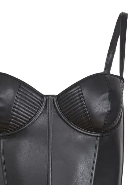 Top Fleur Du Mal negru