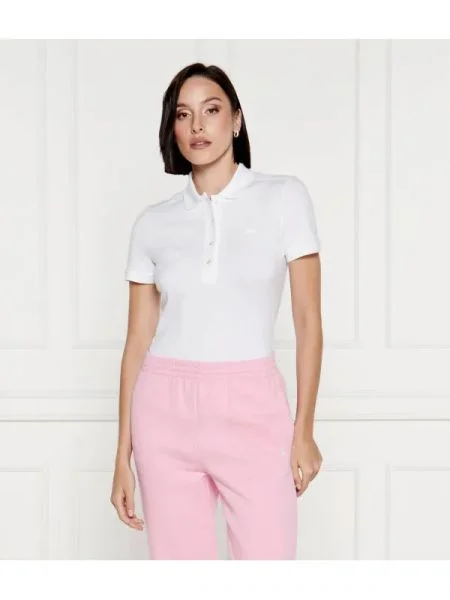 Lacoste Tenisz póló | pique fehér