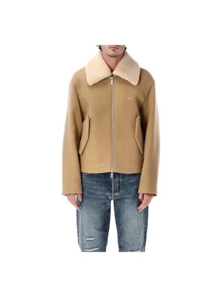 Kurtka Emporio Armani beżowa