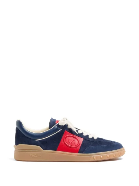 Sneakerși Valentino Garavani din piele albastru