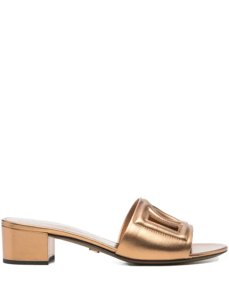 Sandale Dolce & Gabbana auriu