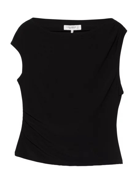 Pull&Bear Tricou negru