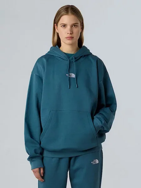 Худі The North Face Essential морська хвиля бавовна/поліестер