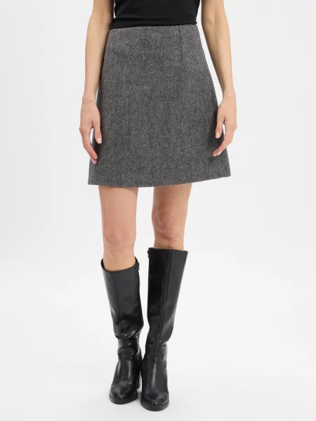 Weekend Max Mara Spódnica Marche grau szara