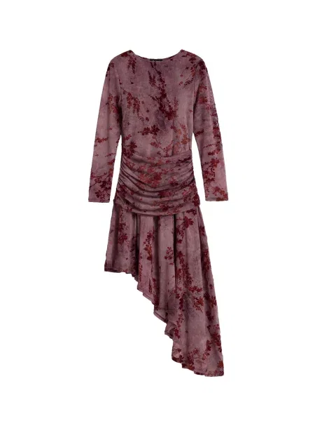 Desigual Rochie burgundy / rubiniu roșu