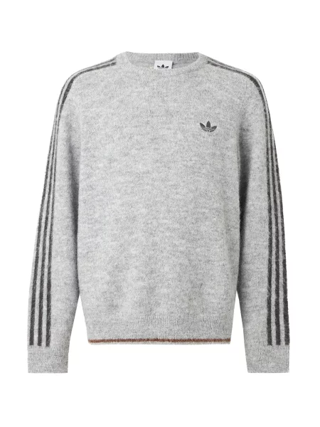 ADIDAS ORIGINALS Pulover gri amestecat negru