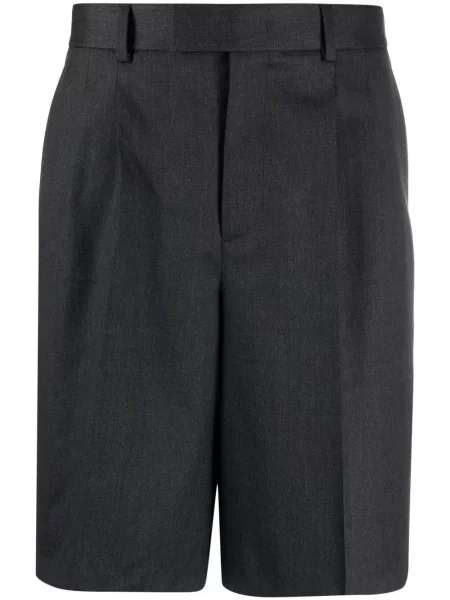 Pruhované kraťasy Valentino Garavani šedé