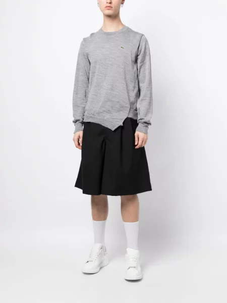 Vilnonis megztinis Comme Des Garçons Shirt pilka