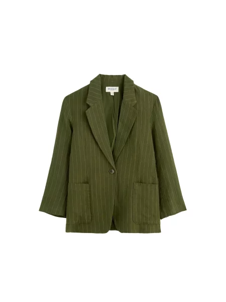 Seasalt Cornwall Sacou Ambrys oliv / kiwi verde