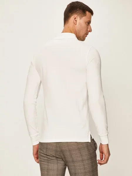 Polo Ralph Lauren Póló SLEEVE-KNIT' fehér
