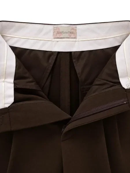Pantaloni scurți Anna Maria Paletti maro
