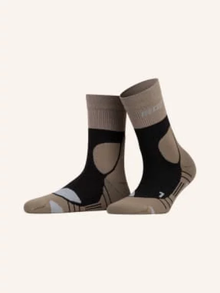 Cep Trekové Ponožky Merino Compression Mid Cut béžová/ světle šedá béžové