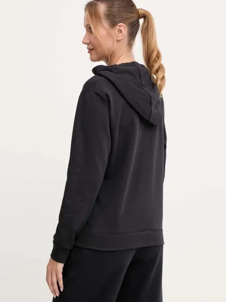 Кофта Under Armour UA Rival з капюшоном з принтом чорний