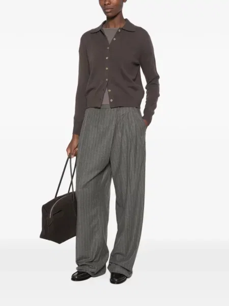 Pantaloni Cambio cu imagine gri