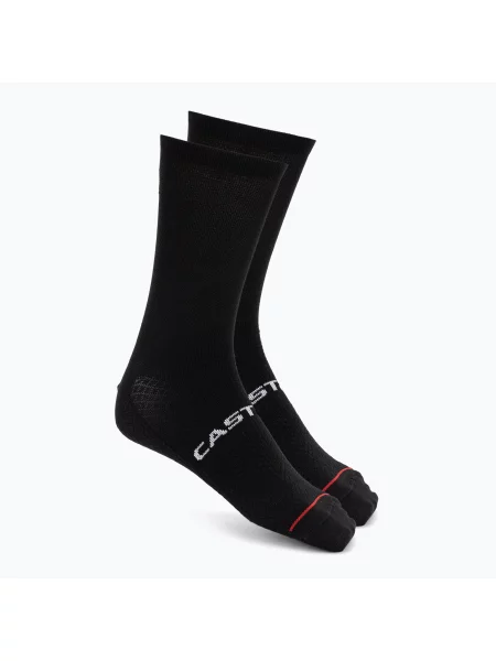 Șosete pentru femei Castelli Scorpion Logo 15 W Thermal Sock black negru