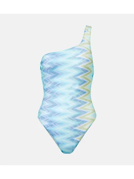 Costum de baie Missoni cu un umăr gol