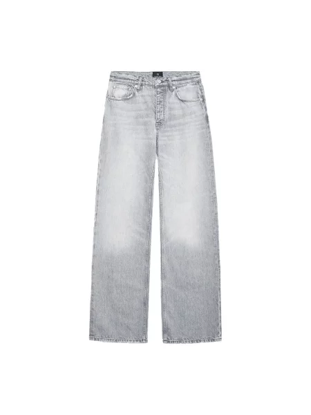 Szerokie jeansy Anine Bing szare