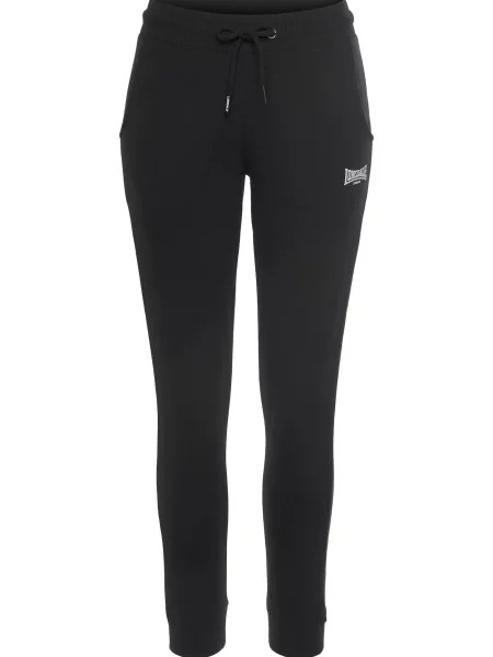 LONSDALE Pantaloni Weycroft negru alb