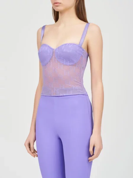 Топ Elisabetta Franchi фіолетовий