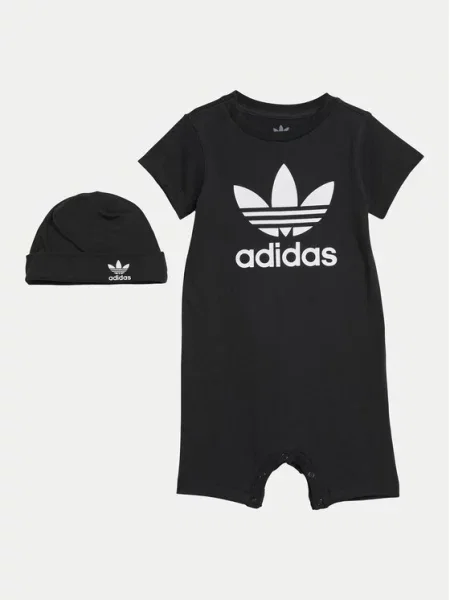 Krótki kombinezon dziecięcy Adidas czarny
