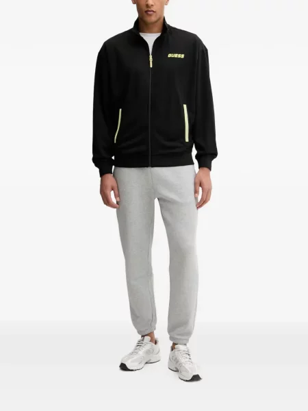Pulover Guess cu imagine negru