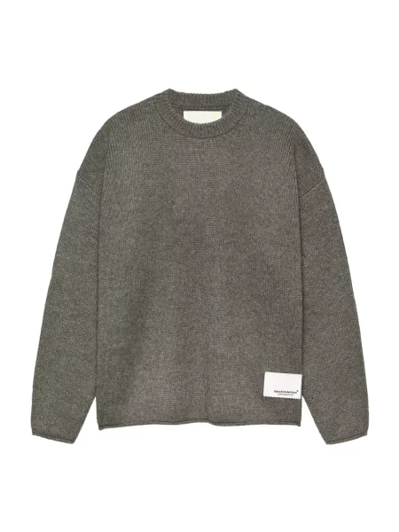 Sweter New Amsterdam Surf Association wełniany szary