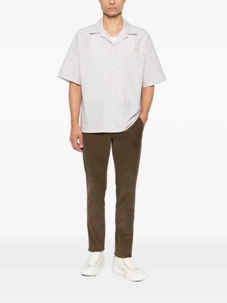 Pantaloni Dondup de catifea cord maro
