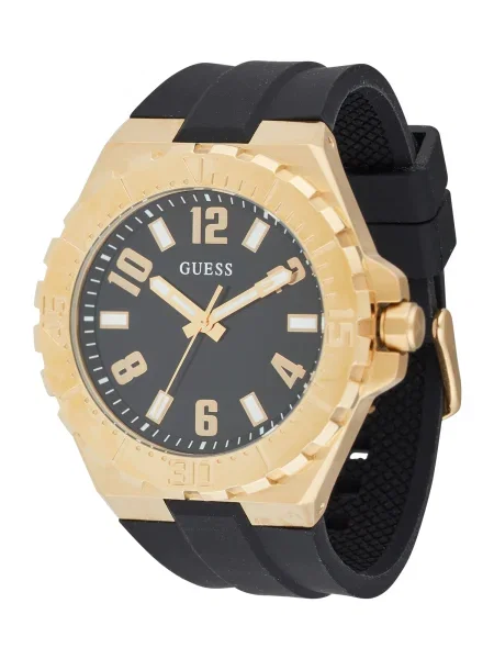GUESS Ceas analogic CAMPUS auriu negru