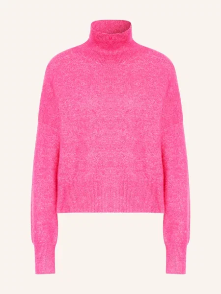 Samsøe Samsøe Golf Nola Z Dodatkiem Alpaki pink różowy