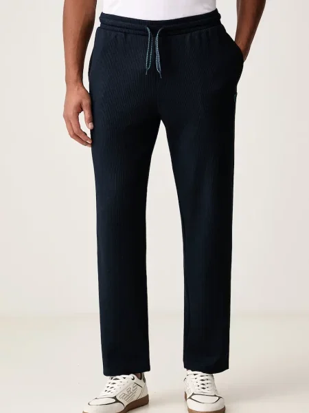 Emporio Armani Underwear loungwear hlače za muškarce s pamukom plava
