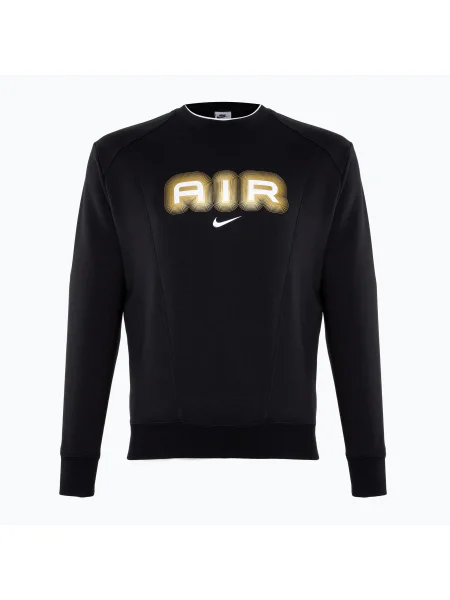 Pulover Nike cu decolteu rotund negru