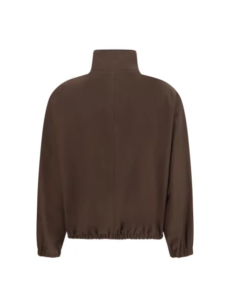 Kurtka bomber Courreges brązowy