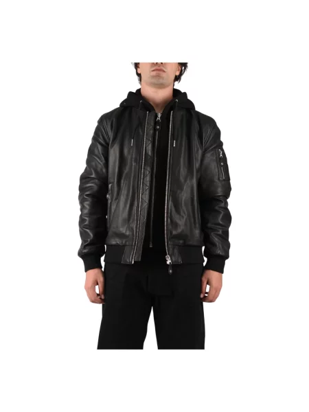 Kurtka bomber Schott Nyc czarny