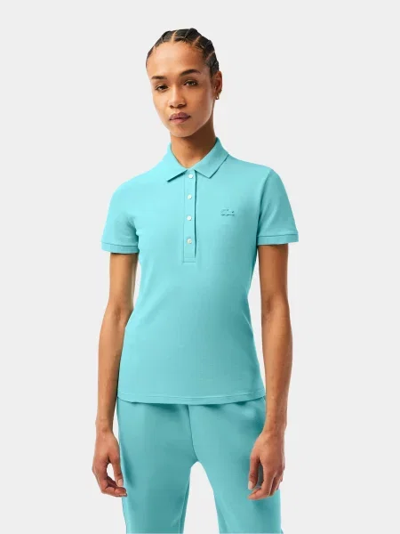 Lacoste Поло бірюзовий
