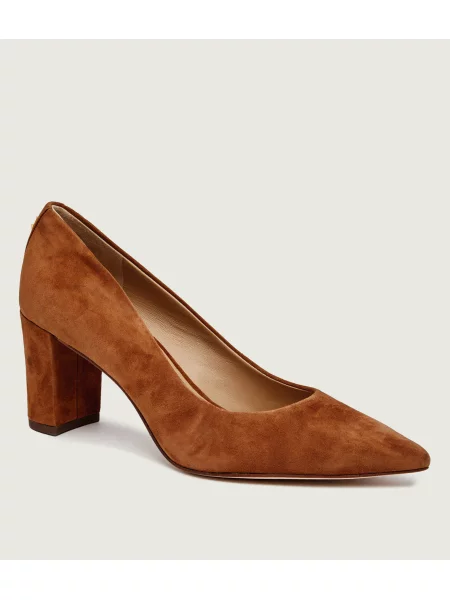 LAUREN RALPH LAUREN Pantofi cu LANETTE | piele întoarsă maro