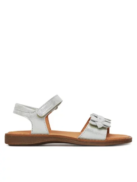 Sandali Froddo Lore Flowers S srebrna