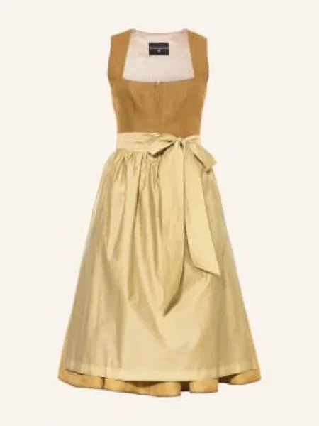 Kinga Mathe Sukienka Dirndl Lamia gruen khaki