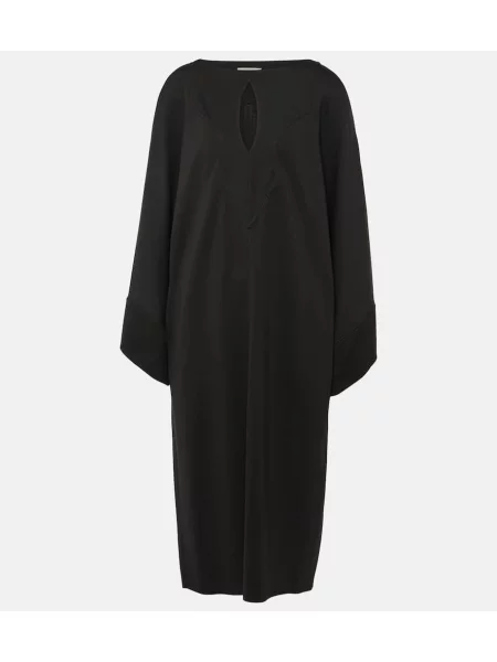 Rochie midi Dorothee Schumacher până la genunchi de costum negru