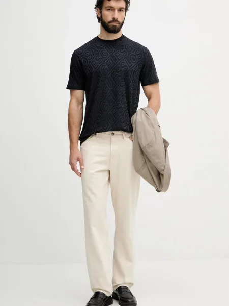 Guess tricou pentru bărbați albastru
