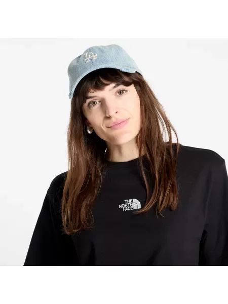 Тениска The North Face с принт черно