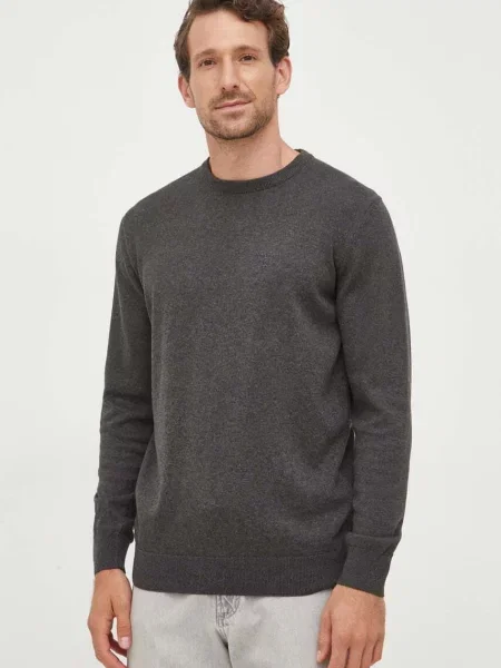 Barbour pulover de Essentials light gri